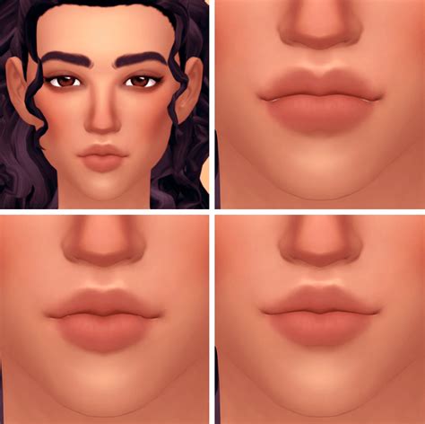 Sims 4 Cc Lip Presets Images And Photos Finder