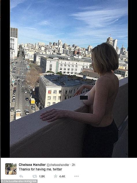 Chelsea Handler Ditches Clothes To Bare All In Another Nude Instagram Photo Daily Mail Online