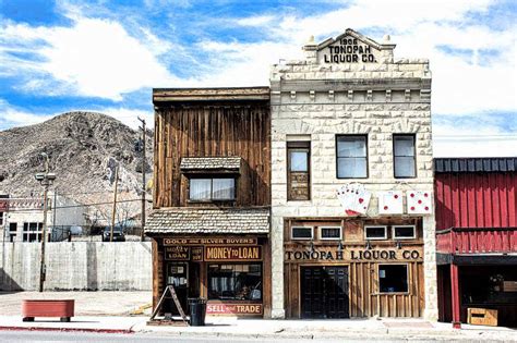 Tonopah Nevada The Town Thats So In Clined The Local Tourist