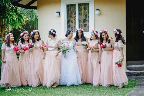 Peach and rosegold bridesmaid dresses | Rose gold bridesmaid dress, Bridesmaid, Bridesmaid dresses