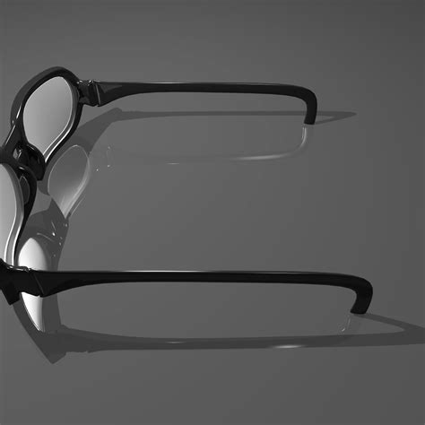 glasses free 3d model obj 3ds fbx blend