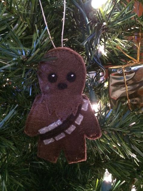 Star Wars Felt Chewbacca Holiday Ornament By Lumpybuttonsts Felt