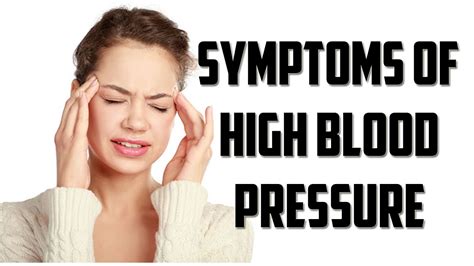 Symptoms Of High Blood Pressure Causes And Treatment Options Youtube