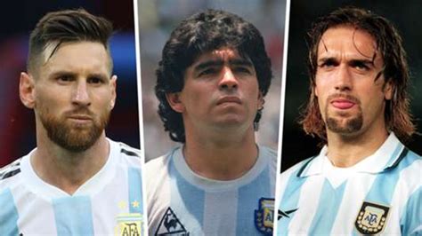 Messi Maradona And Top 20 Argentine Footballers In History