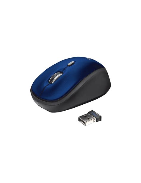 Mouse Trust Wireless Yvi Mini Mouse Usb Blue