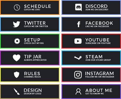 Twitch Free Panels Theyre Free To Use And Easy To Customize