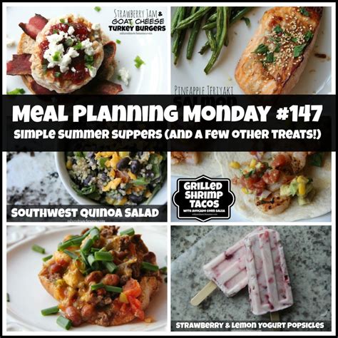 Meal Planning Monday 147 Mix And Match Mama