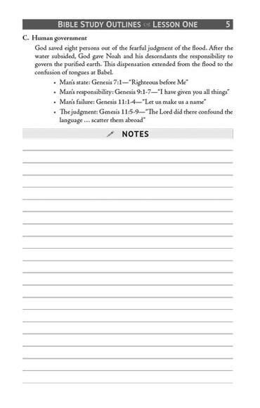 Bible Study Outlines Volume 3 Bible Study Notebook Bible Study