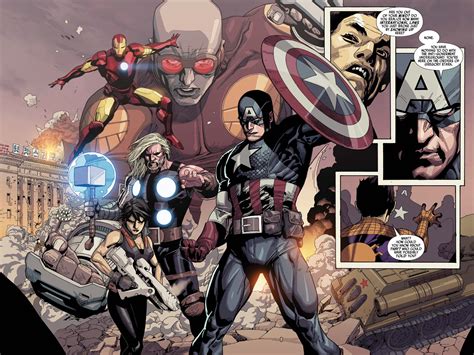 Cool Comic Art On Twitter Ultimate Avengers Vs New Ultimates 2011