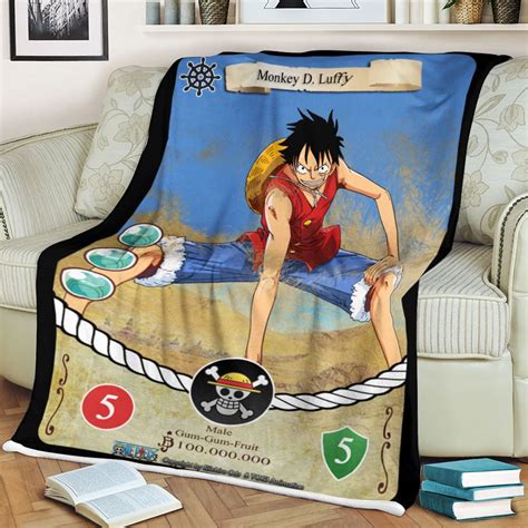 One Piece Luffy Blanket