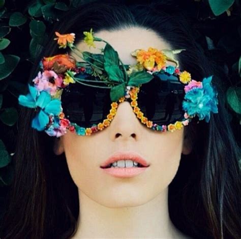 Over The Top Floral Sunglasses Perfect For Dancing In The Sun And Posing X Flower Sunglasses