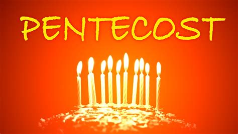 Pentecost Sunday School Lesson May 31 2020 Youtube