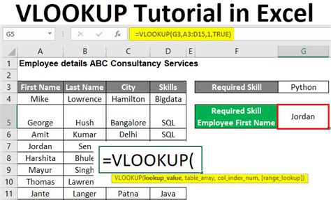 Excel Vlookup Tutorial For Beginners Step By Step Examples Riset