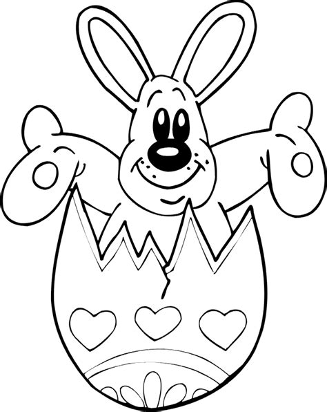 Easter Bunny Coloring Page To Print Printable Coloring Coloring Home