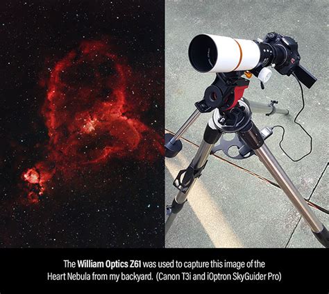 Dslr Astrophotography William Optics Zenithstar 61 Review