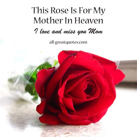 My Mother In Heaven Quotes Quotesgram