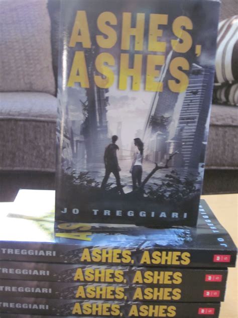 Ashes Ashes Paperback Giveaway Contest Jo Treggiari