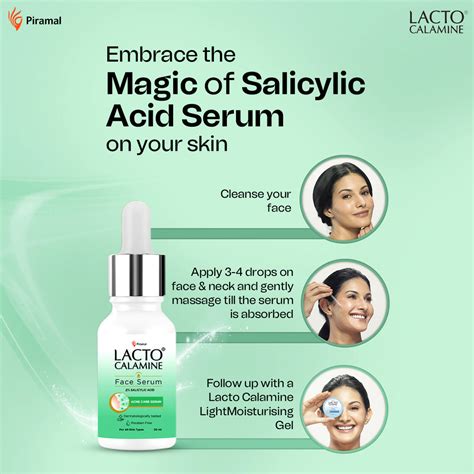 Buy Lacto Calamine Face Serum 2 Salicylic Acid Face Serum Wellify