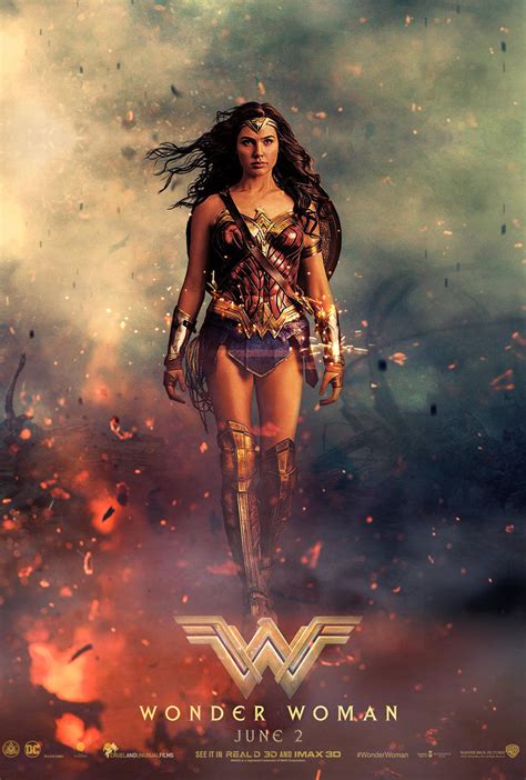 Wonder Woman Poster Movie Poster Large By Zaetatheastronaut On