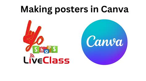 Making Posters In Canva Youtube