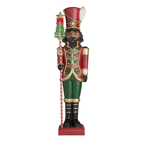 6 Ft African American Nutcracker Dribble Images