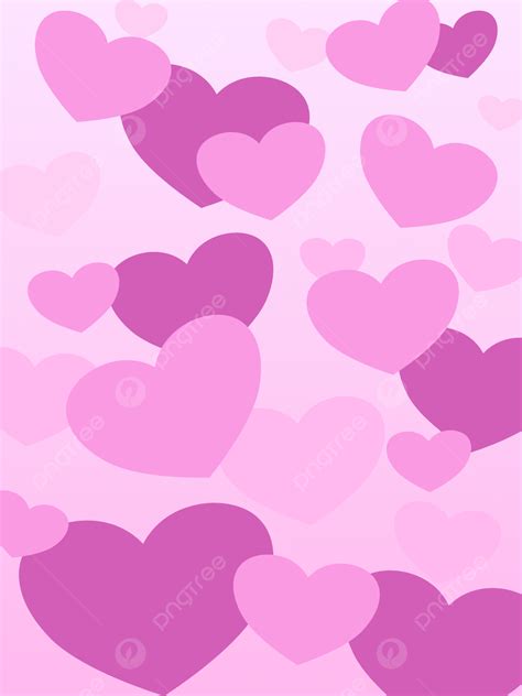 Heart Shaped Pink Colors Sweet Vector Background Heart Love Texture