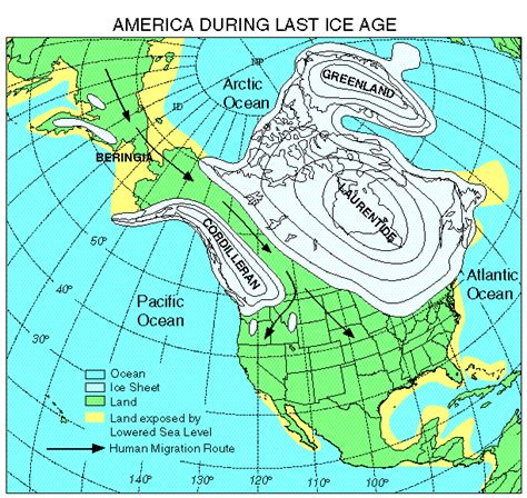 Ice Sheets And Shifted Coastlines At The Time Of The Last Glacial