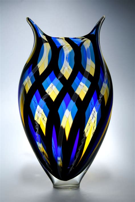 Woven Foglio By David Patchen Art Glass Sculpture Artful Home Glass Art Sculpture Blown