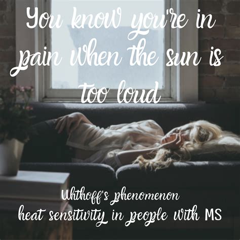 Heat Sensitivity And Ms Ireland Multiple Sclerosis And Me