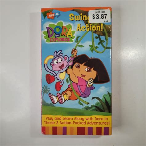 Dora The Explorer Swing Into Action Vhs 2001 For Sale Online Ebay