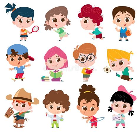 Kids Character Stock Illustrations 463169 Kids Character Stock