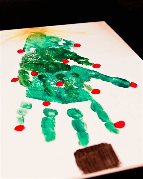 Bliss Images And Beyond Handprint Christmas Tree