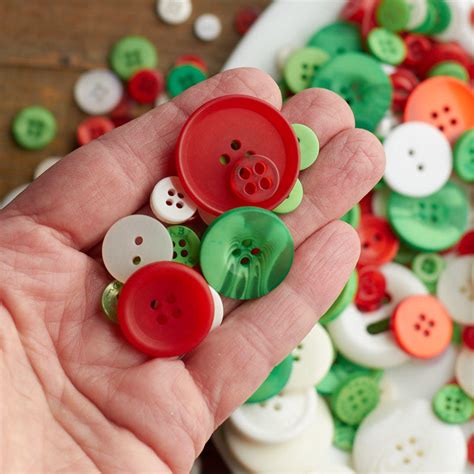 Buttons Galore Holiday Christmas Buttons Buttons Basic Craft
