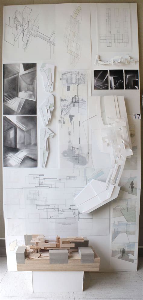 Pin Up Board Example Maquetas Pinterest Board Architecture And
