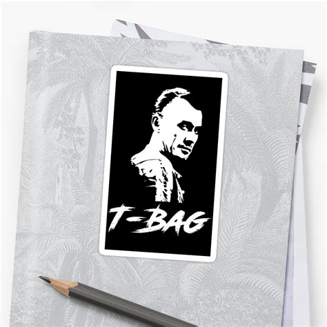 Prison Break T Bag Sticker By Elysianart Redbubble