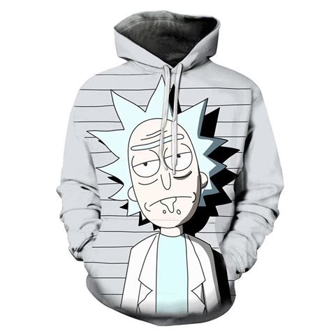 Rick And Morty Hoody Hoodies Pullover Anime Hoodie Shop