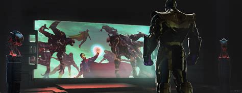 Artstation Avengers Infinity War Keyframe