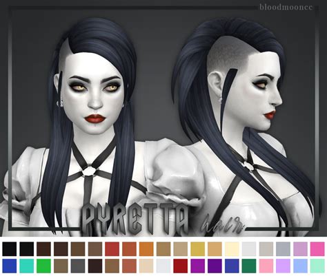 Sims 4 Mods Clothes Sims 4 Clothing Sims Mods Goth Hair Punk Hair Sims 4 Mm Cc Sims 2