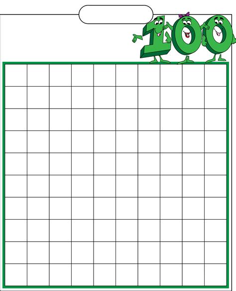 Free Printable Hundreds Chart To 120 | Free Printable