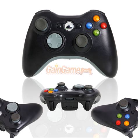 New Black Wireless Game Remote Controller For Microsoft Xbox 360