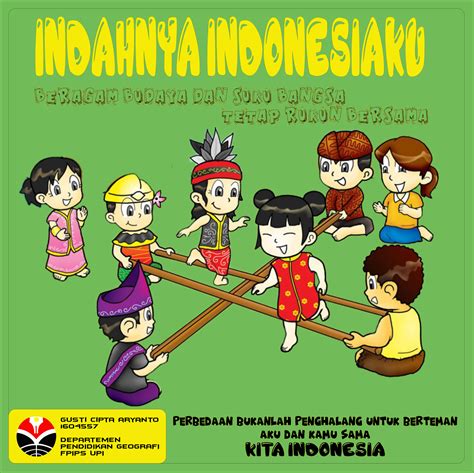 Poster Melestarikan Budaya Indonesia Amat