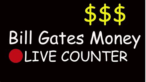 Bill Gates Money Live Counter I Review I How Much Bill Gates Can Earn