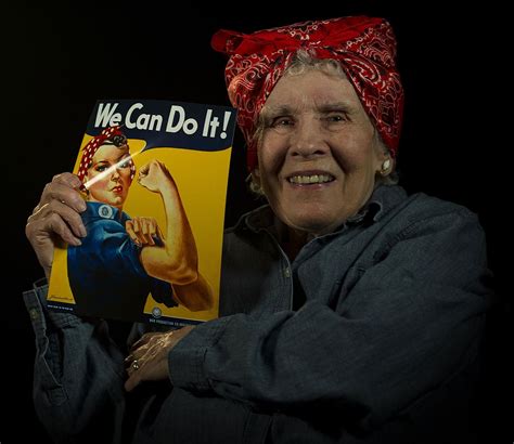 Rosie The Riveter Iconic 1942 Image Working Women World War Ii