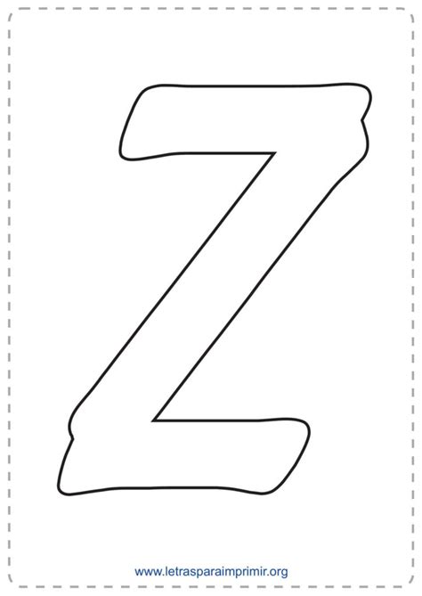 Letras Z Para Imprimir Letras Para Imprimir