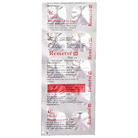 Remetor 40 Strip Of 10 Tablets Health And Personal Care
