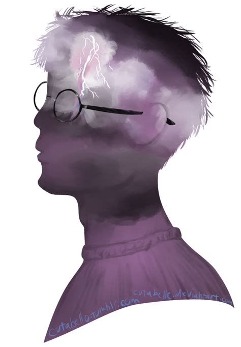 Harry Potter Literary Series Scar Lichtenberg Figure Lightning Fan