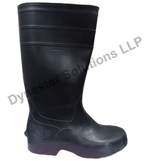 Unisex Black Leather Safety Gumboot At Rs 400pair In Pune Id