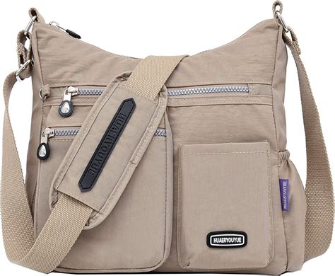 Women S Nylon Shoulder Bag Lightweight Crossbody Bag Large Capacity Mummy Bag Travel Bag Size 30