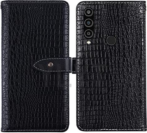 Ylyt Shockproof Black Flip Leather Luxury Cover With