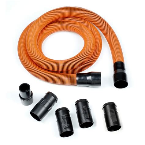 Reviews For Ridgid 1 78 In X 10 Ft Pro Grade Locking Vacuum Hose Kit